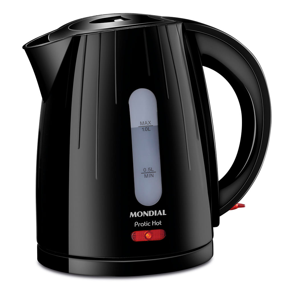 Chaleira Elétrica Pratic Hot Mondial Preto 1200W  - CE-07