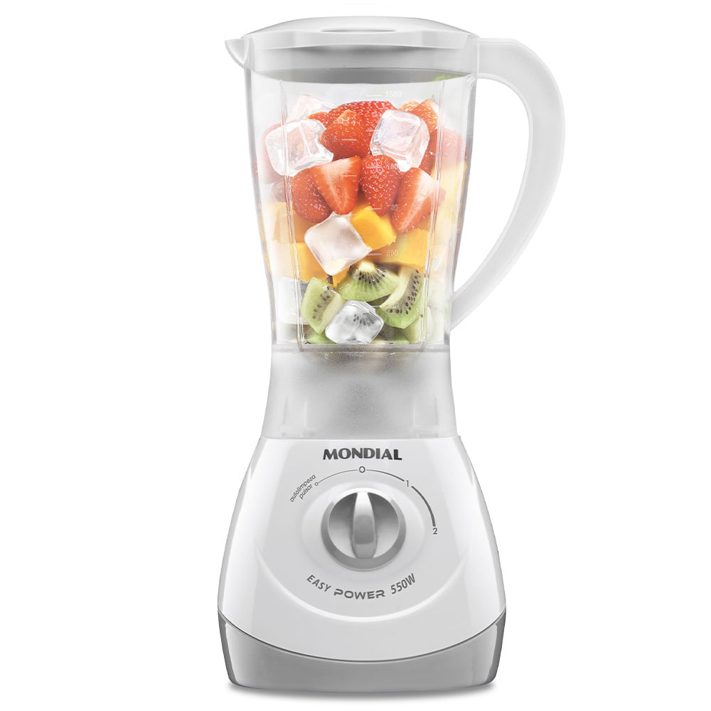 Liquidificador Easy Power Mondial Branco 550W  - L-550-W