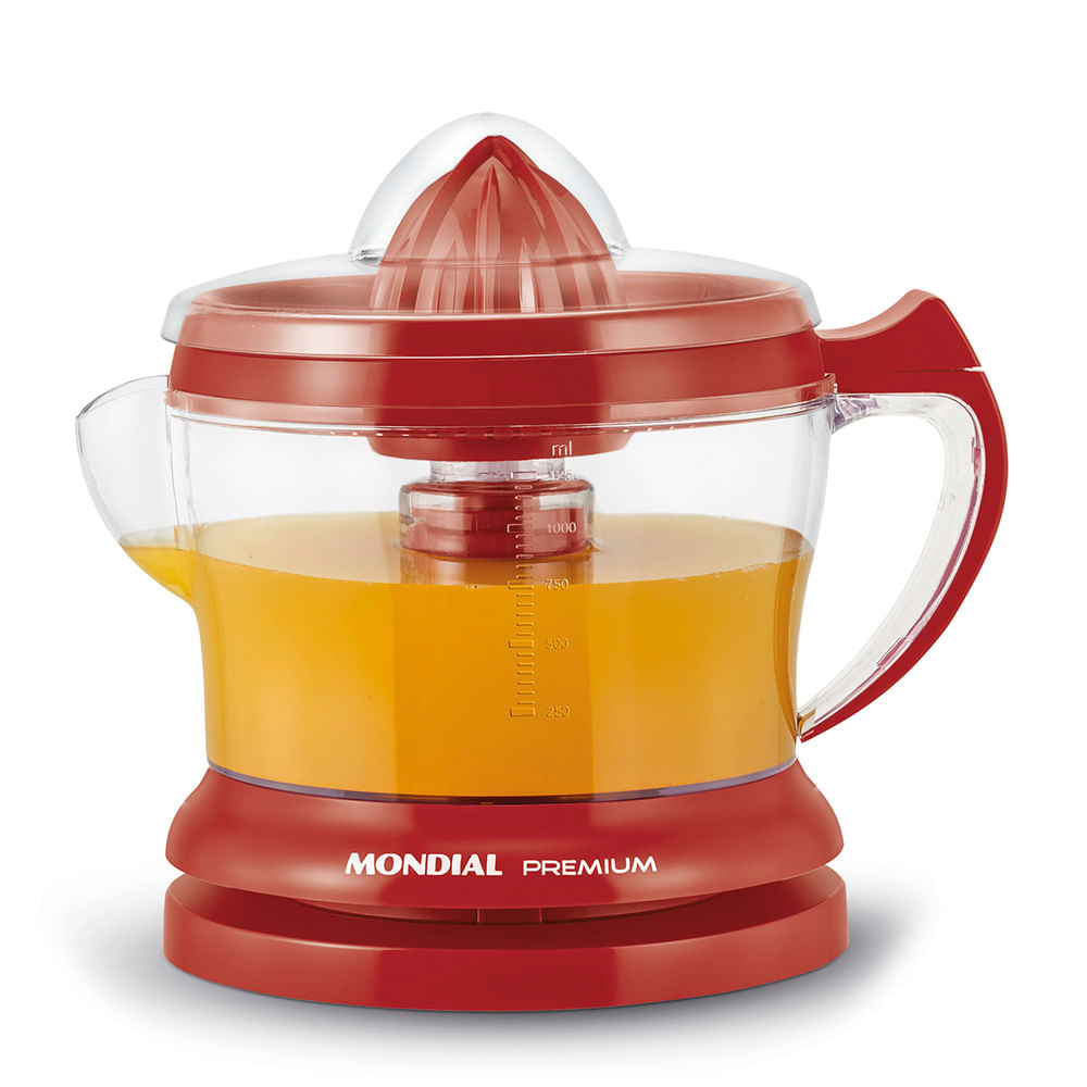 Espremedor Premium Mondial Vermelho 30W  - E-23