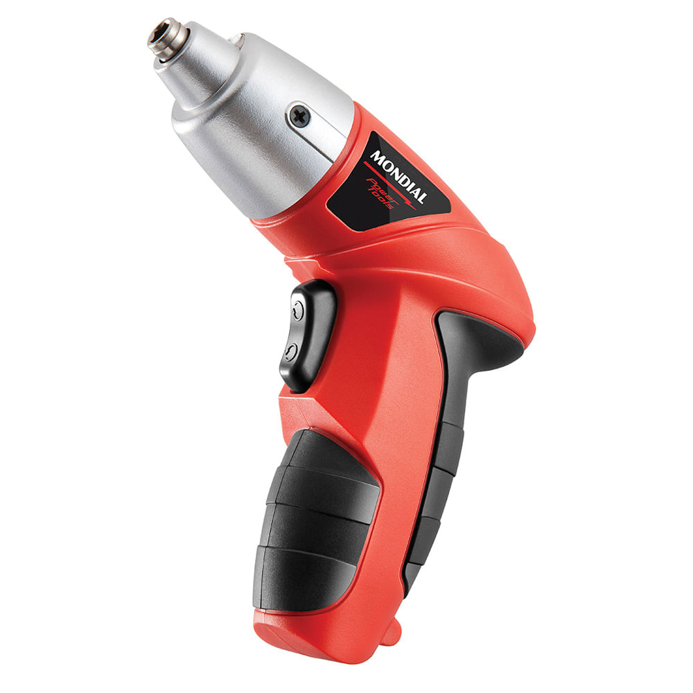 Parafusadeira Recarregável Mondial Vermelho/Preto 48V Bivolt - FPF-05