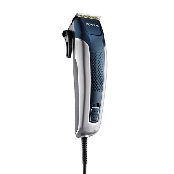 Maleta com Cortador De Cabelos Mondial Azul/Prata - CR-09M 110V