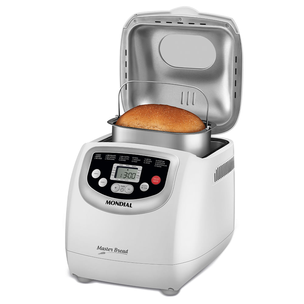 Panificadora Automática Master Bread Mondial Branco 700W  - NPF-54