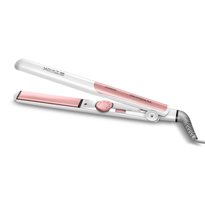 Prancha Alisadora Mondial Branco/Rose Gold Bivolt - P-50