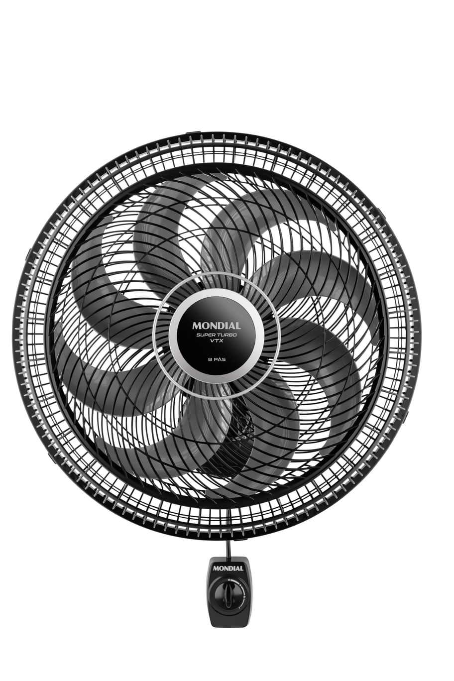 Ventilador de Parede Mondial Turbo 8 Pás VTX-40P-8P