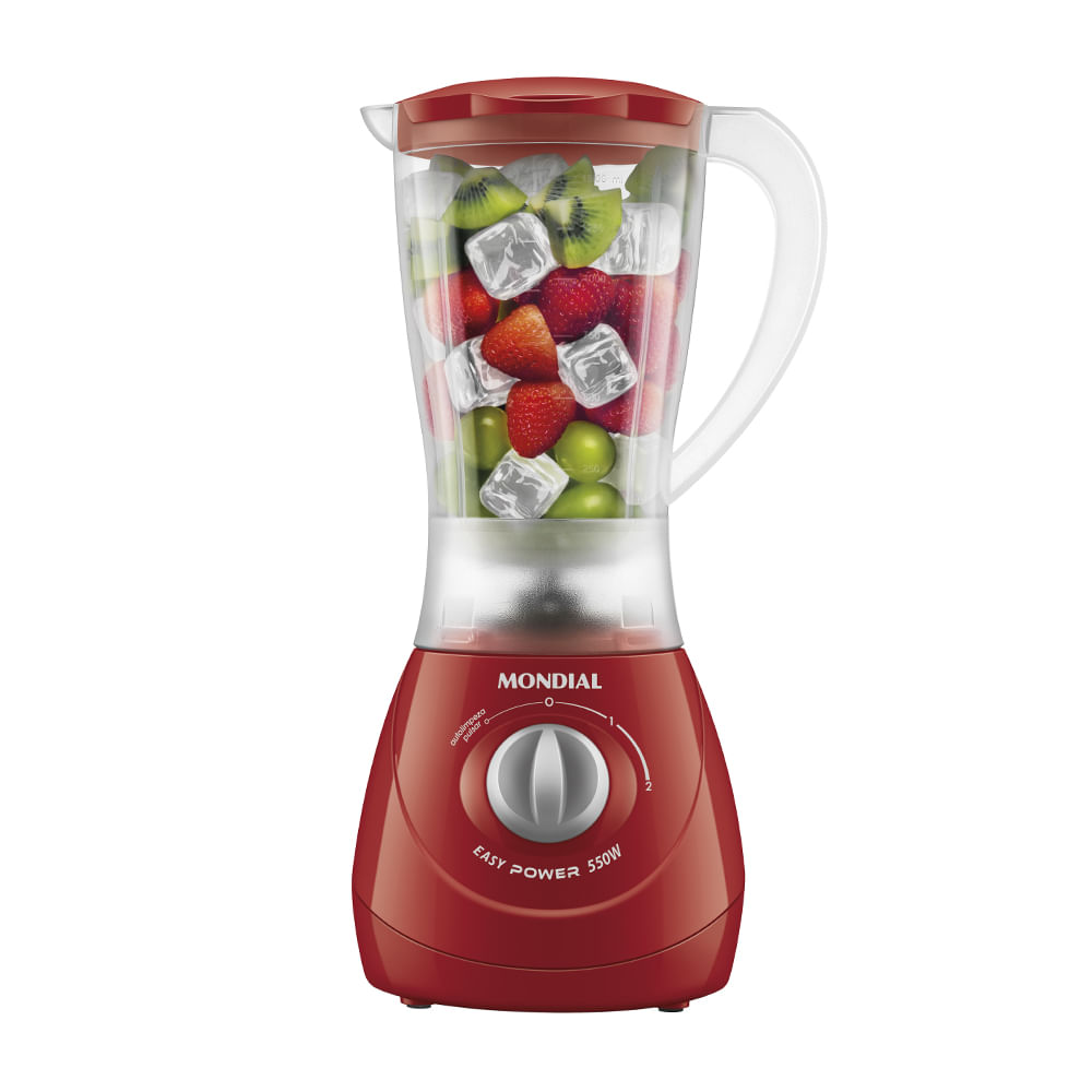 Liquidificador Easy Power Mondial Vermelho 550W  - L-550-R
