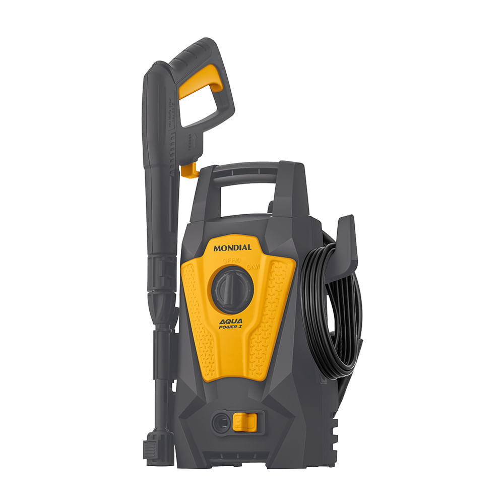 Lavadora de Alta Pressão Aqua Power I Mondial Cinza/Amarela 1400W  - LAP-01-GY