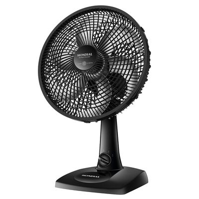 Ventilador de Mesa 30cm Super Power Mondial Preto 55W - VSP-30-B
