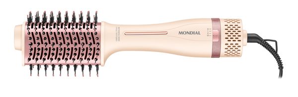 Escova Secadora Ceramic Pink Drop Mondial Rosa Claro 1300W Bivolt ES-22 BIVOLT